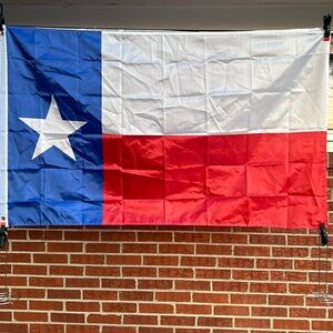 Texas flag,3 x 4, red, white, and blue